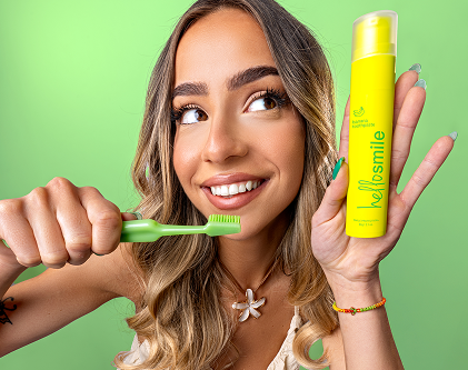 Герой от бананова паста за зъби