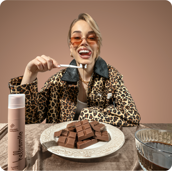 ПЪЛНА ЛУДОСТ! Кремообразна паста и наситен шоколадов вкус, докато си мия зъбите. ДАААААМ! 